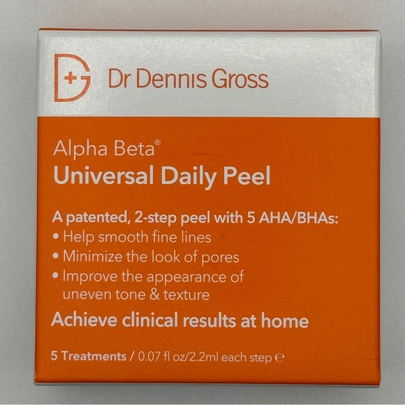 Dr. Dennis Gross Other - Dr. Dennis Gross Alpha Beta Universal Daily Peel 5 Treatments .07oz Exfoliating